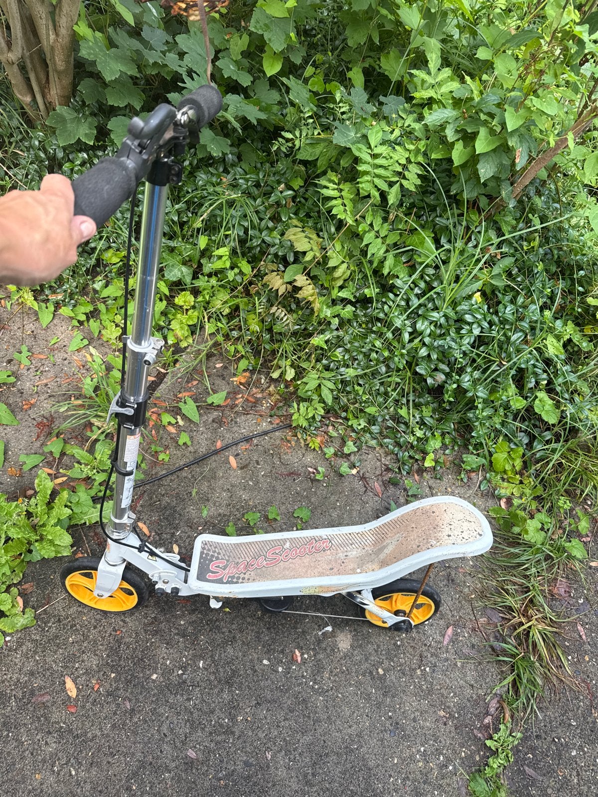Space Scooter - Gebruikte step met roest, Ophalen, Gebruikt, Gewone step