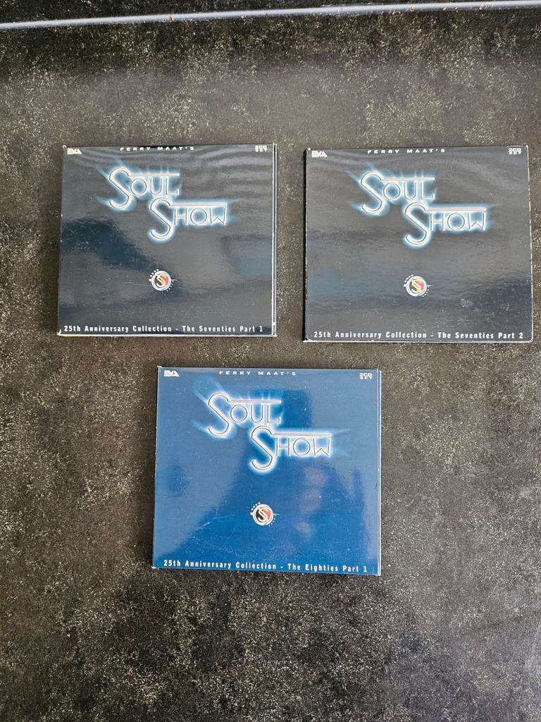 Ferry Maat's Soulshow (3x dubbel-cd, totaal 6 cds), Ophalen of Verzenden, Zo goed als nieuw