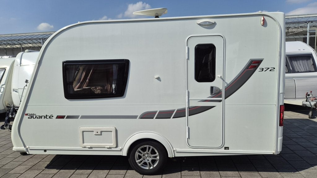 Elddis Avante 372, Caravans en Kamperen, Overige typen, Elddis, Kachel, Bedrijf