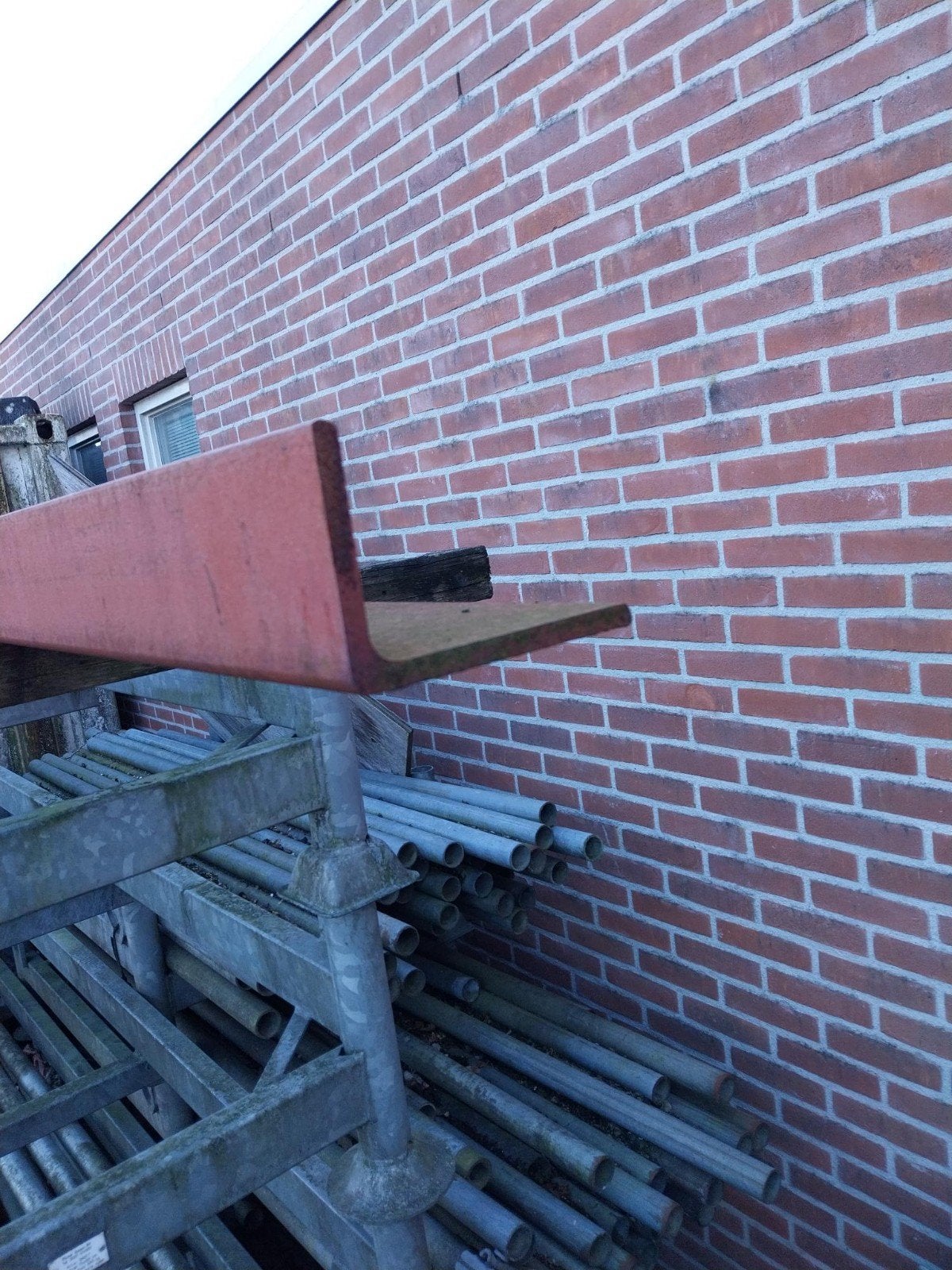 gemenide hoeklijn 10 x15 x 255 lang ., Doe-het-zelf en Verbouw, Metalen, Ophalen, Nieuw, IJzer