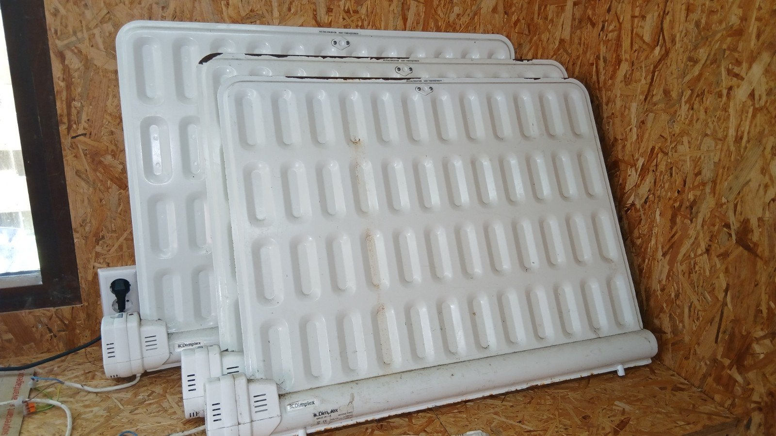 Dimplex C412 Elektrische Radiatoren (3 stuks), Ophalen, 30 tot 80 cm, Gebruikt, Radiator