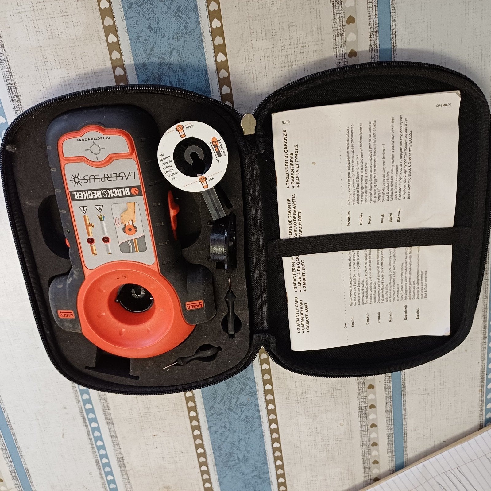Black & Decker LZR2 Lijnlaser plus, Ophalen of Verzenden, Gebruikt