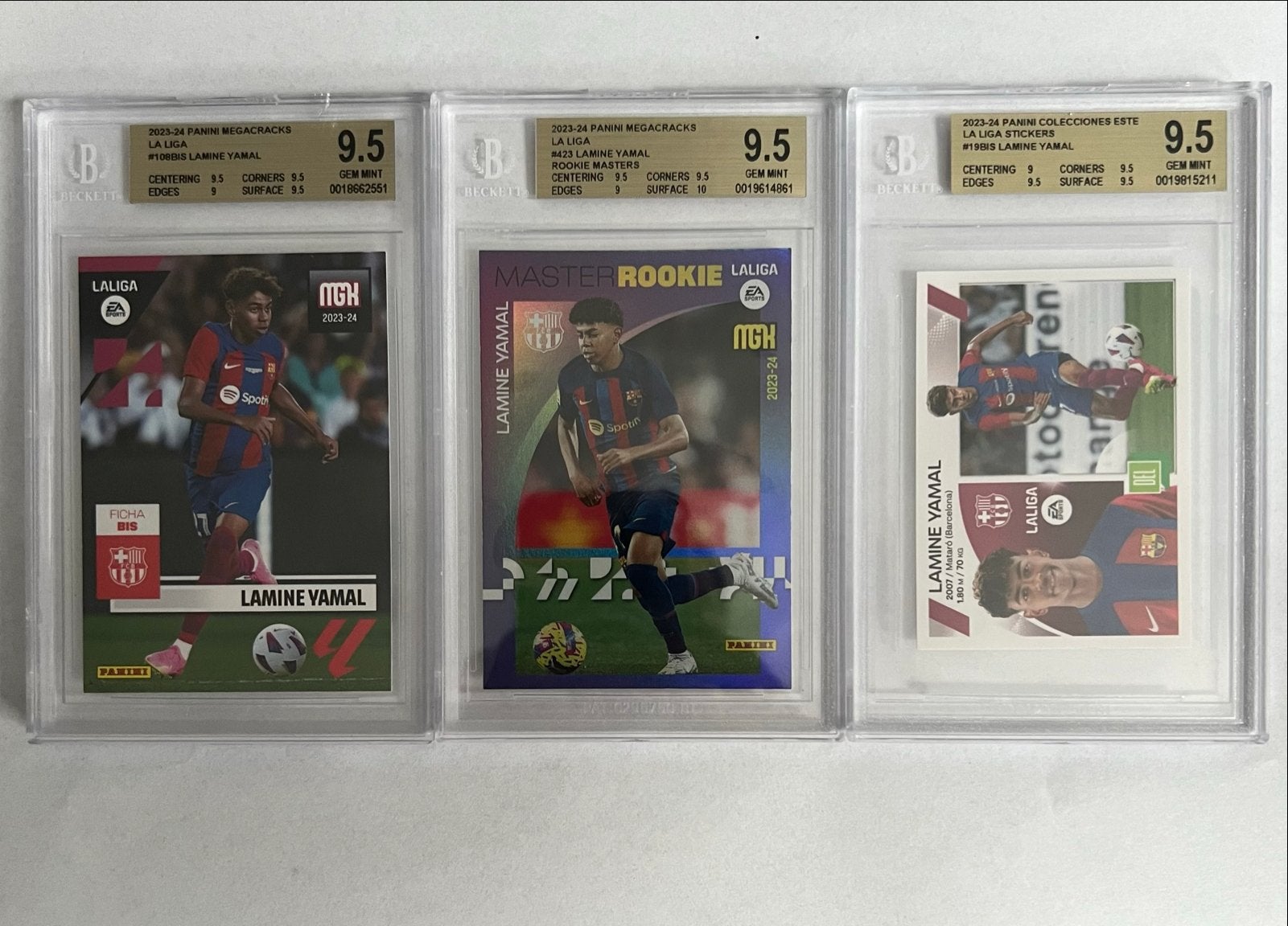 3x Lamine Yamal (108bis)+ compleet album(perfecte staat!!!!), Ophalen of Verzenden, Zo goed als nieuw, Meerdere plaatjes