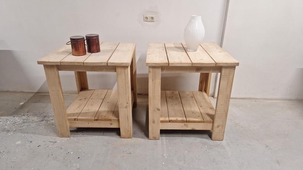 steigerhouten tafel gebruikt steigerhout tafels, Ophalen of Verzenden