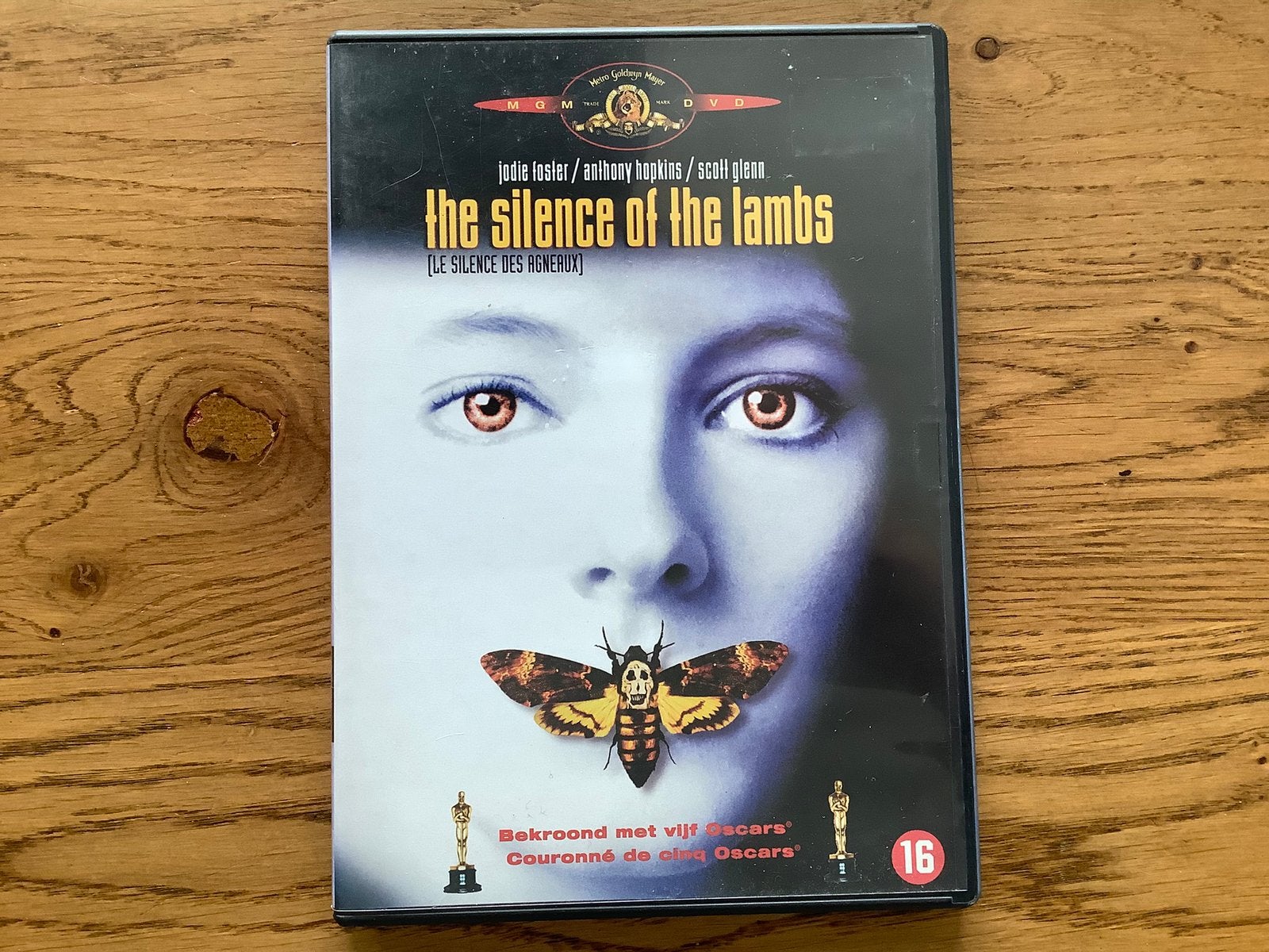 2). Silence of the Lambs met Anthony Hopkins, Jody Foster., Vanaf 16 jaar, Ophalen of Verzenden, Zo goed als nieuw