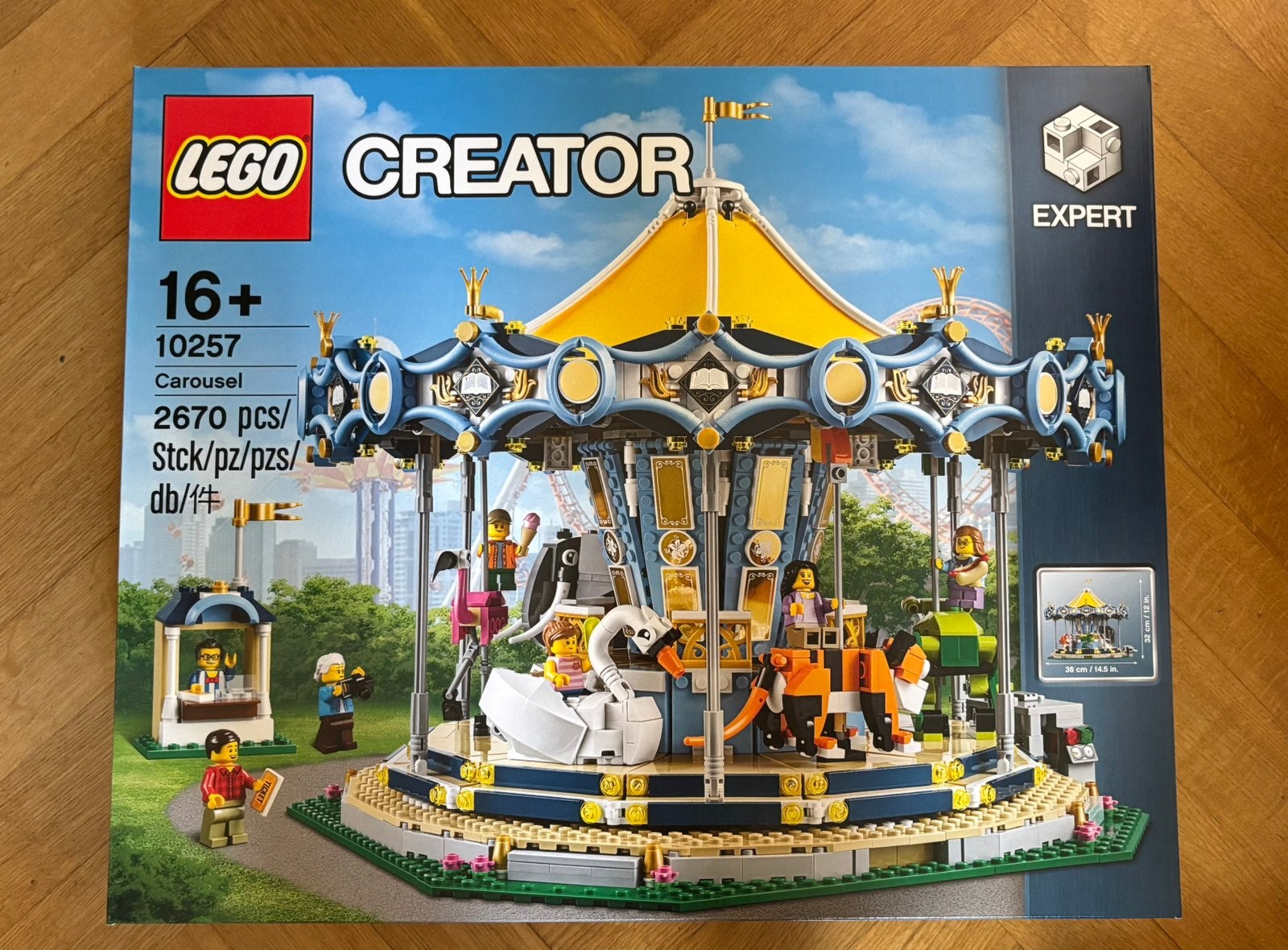 Lego 10257 Fairground Carousel - Nieuw in gesealde doos MISB, Lego, Nieuw, Ophalen of Verzenden, Complete set