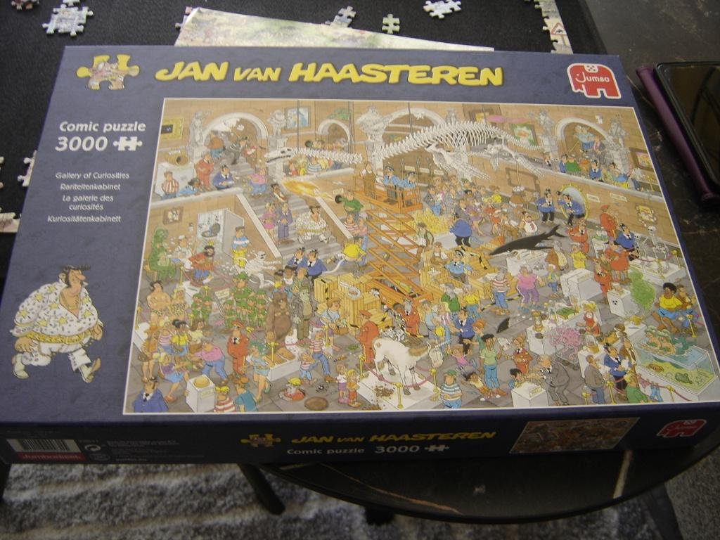 puzzel jan van haasteren  3000 stukjes, Hobby en Vrije tijd, Denksport en Puzzels, Ophalen, Meer dan 1500 stukjes, Zo goed als nieuw