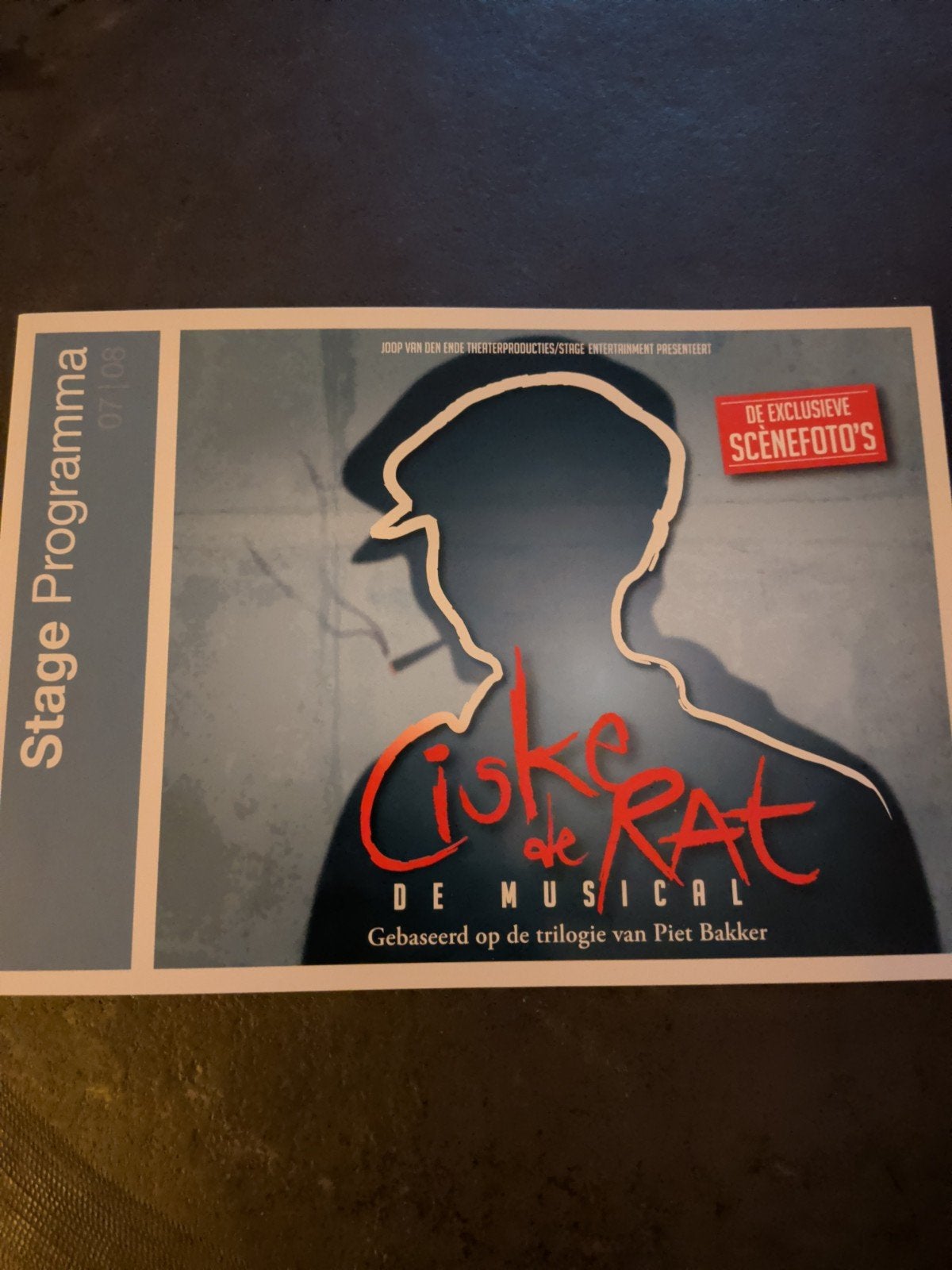 Programmaboekje Ciske de Rat de musical, Ophalen of Verzenden, Ballet of Musical