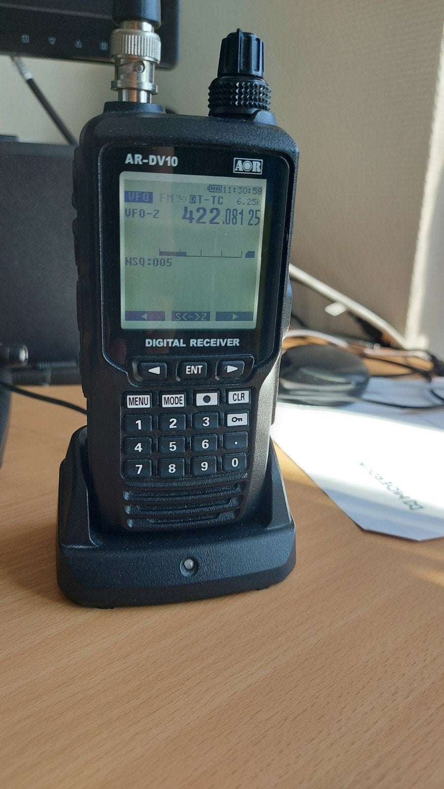 AOR AR-DV10 Digitale Ontvanger - tetra, Telecommunicatie, Zenders en Ontvangers, Ophalen of Verzenden, Zo goed als nieuw, Ontvanger