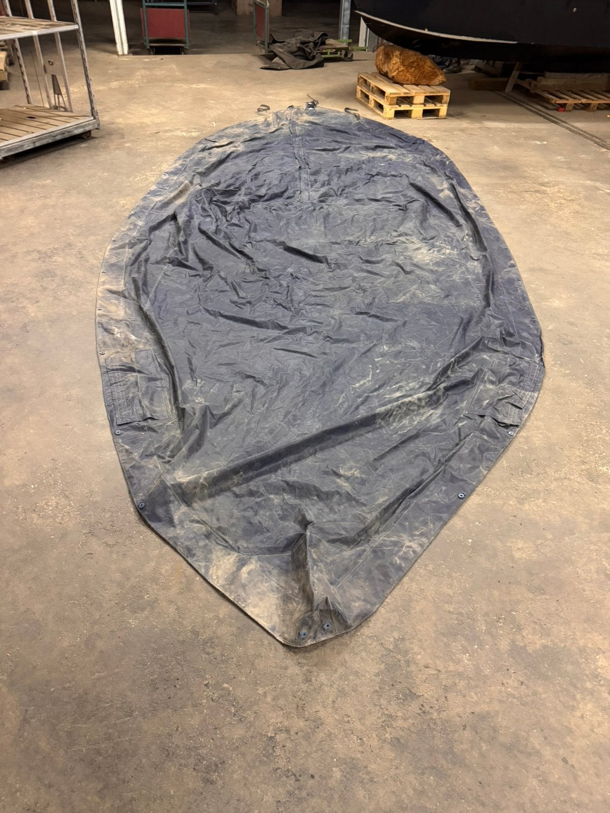 Afdekzeil Reddingsloep, Watersport en Boten, Ophalen of Verzenden, Gebruikt, Motorboot