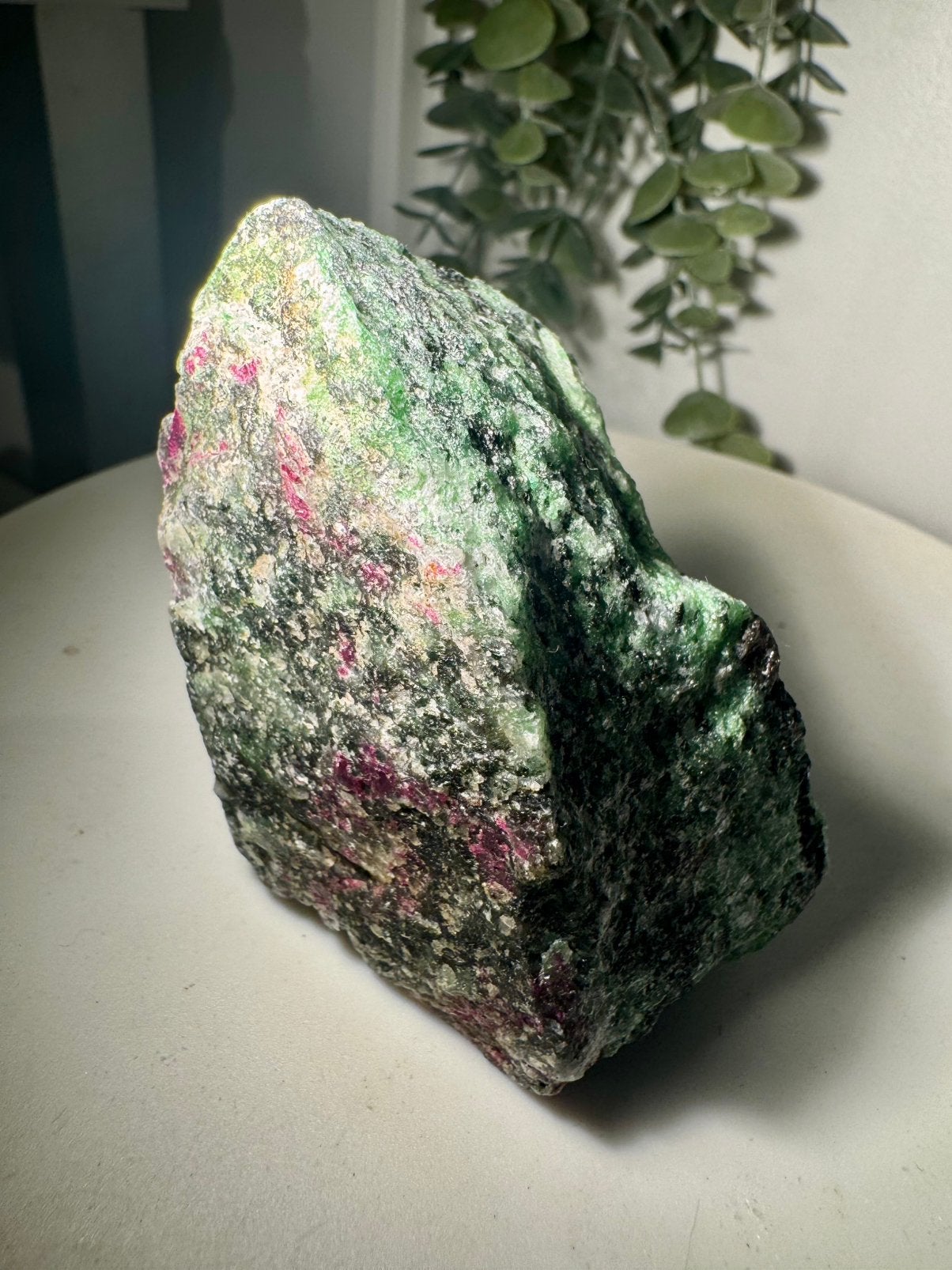 Robijn in zoisiet, Ophalen of Verzenden, Mineraal