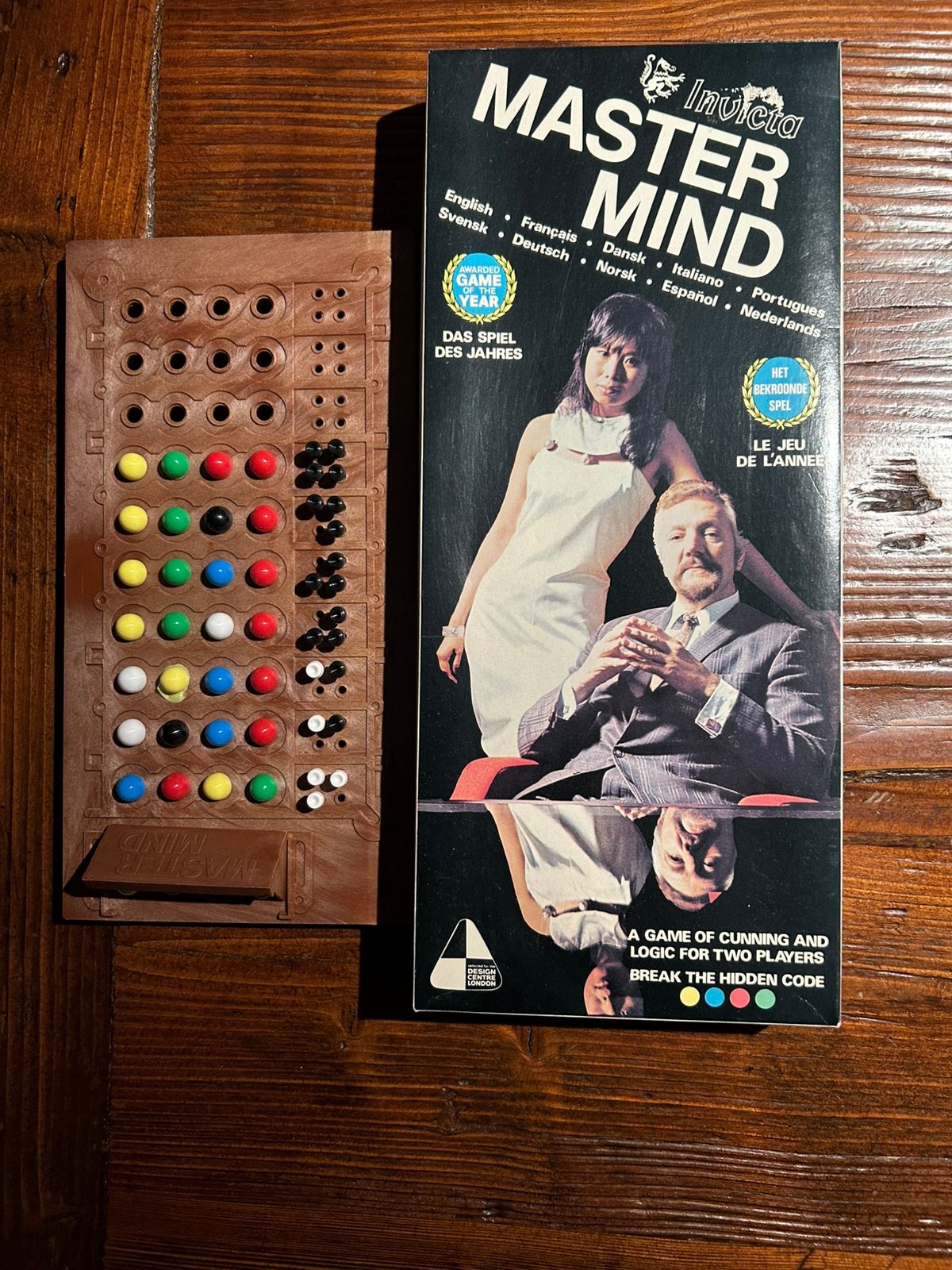 Origineel vintage mastermind spel uit 1972, Ophalen of Verzenden, Zo goed als nieuw
