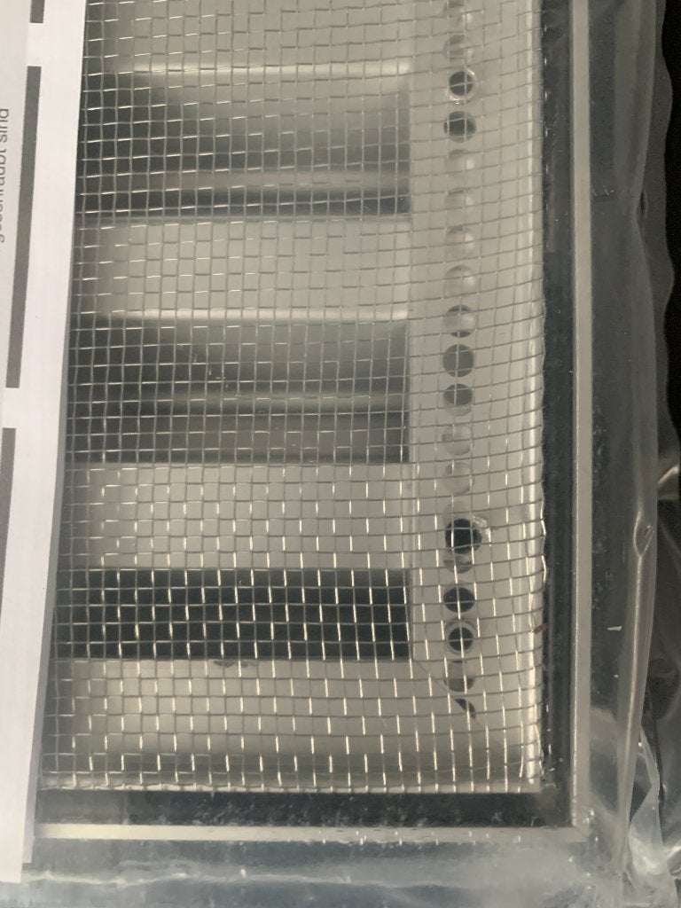 Ventilatie rooster Renson 22,5x22,5cm NIEUW!!!, Ophalen of Verzenden, Zo goed als nieuw