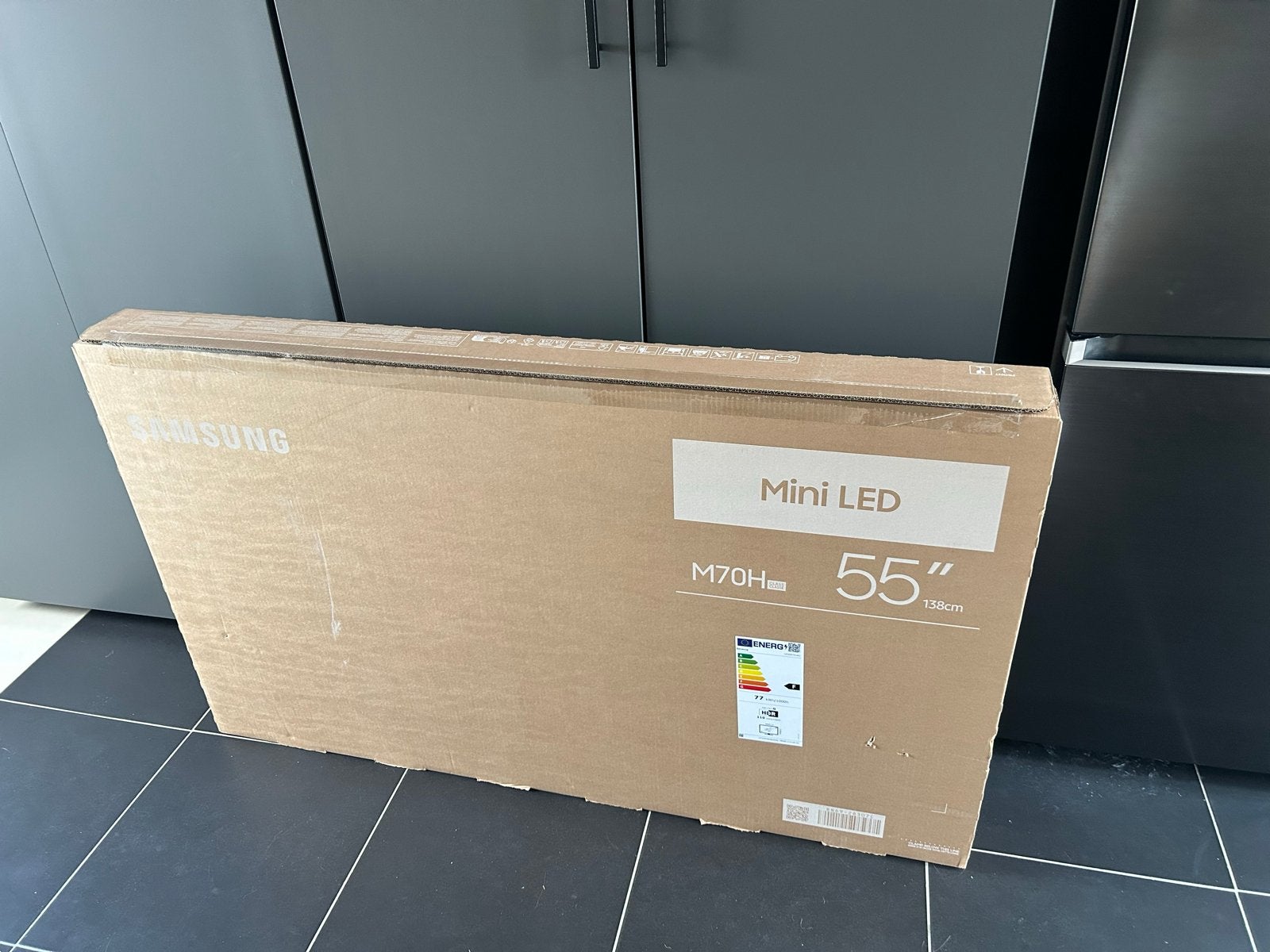 Samsung 55" (138cm) Mini LED M70H TV, Ophalen, LED, 50 Hz, Nieuw