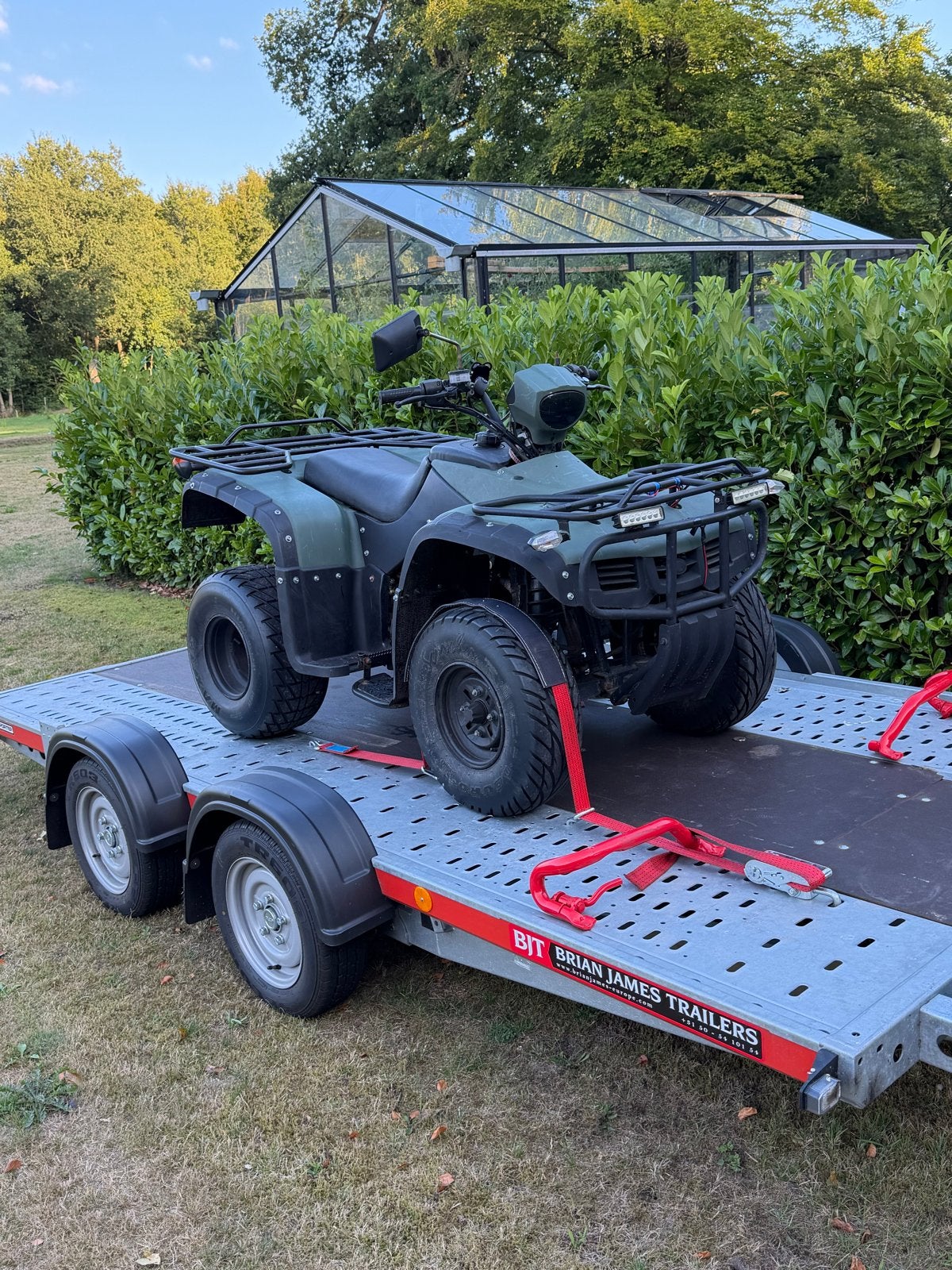 Quad - Auto kenteken! Alle inruil mogelijk, 2 cilinders, 350 cc, 12 t/m 35 kW