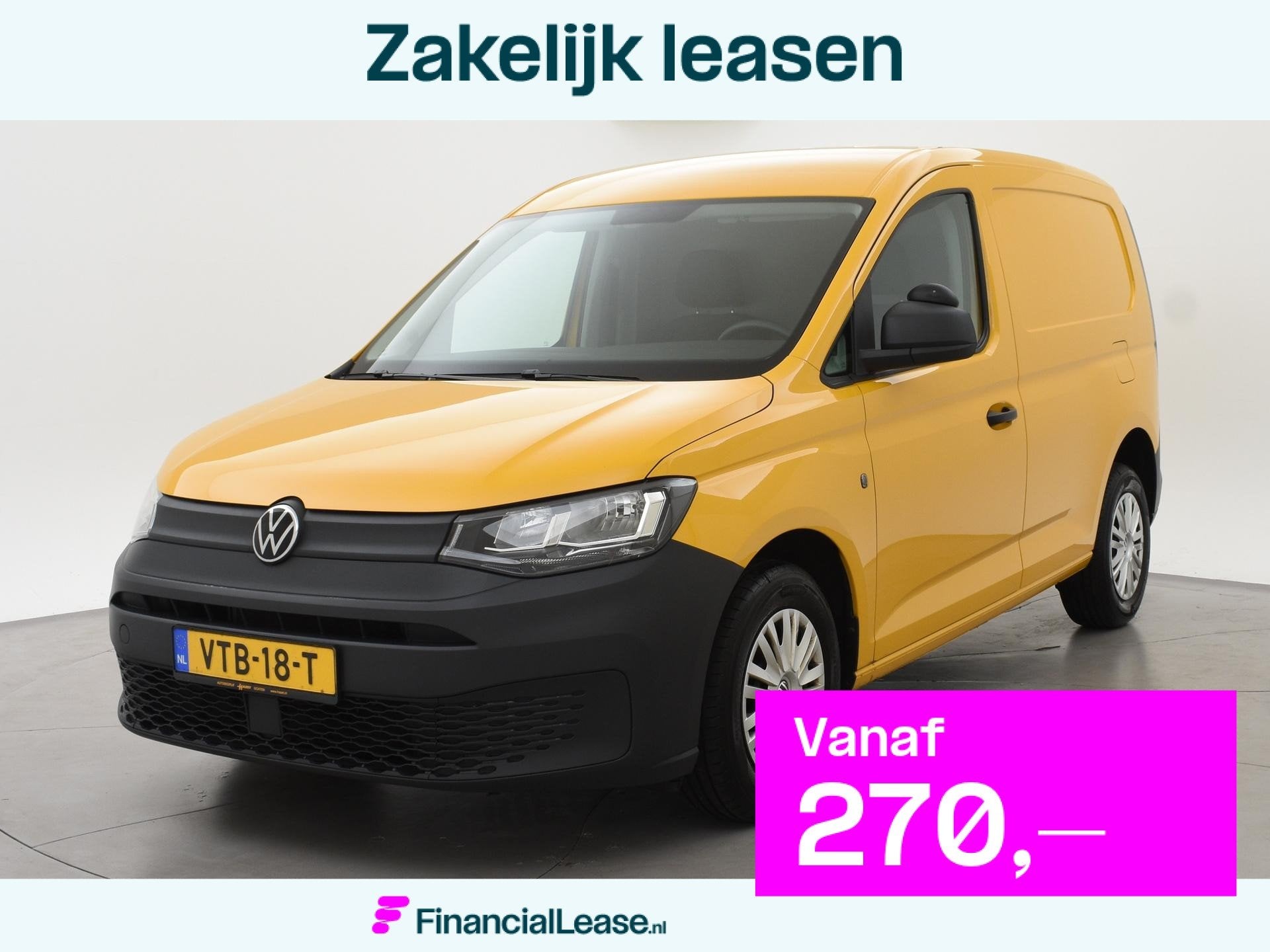 Volkswagen Caddy Cargo 2.0 TDI + CRUISE CONTROL | AIRCO | BL, Voorwielaandrijving, Stof, Gebruikt, 4 cilinders