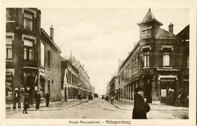 84Z Hillegersberg Philips Willemstraat hoek Straatweg 1926, Ophalen of Verzenden, Voor 1920, Zuid-Holland
