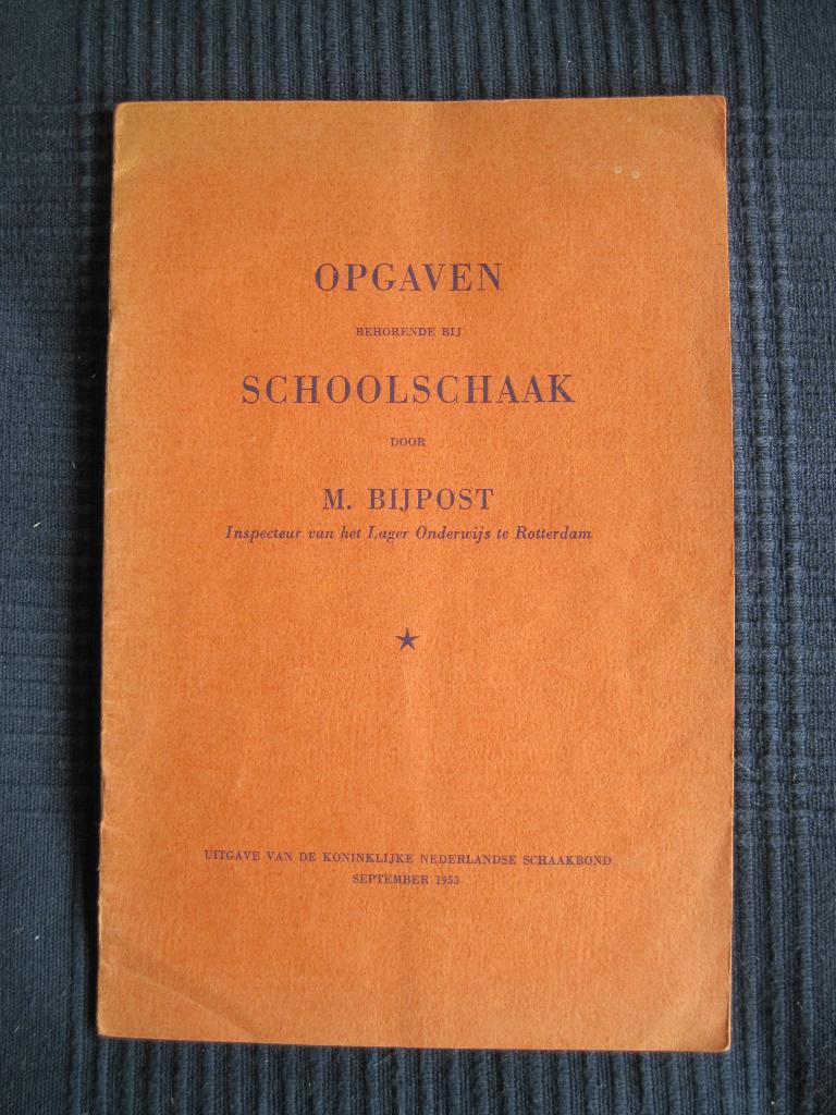Schoolschaakboek, Ophalen of Verzenden, Minder dan 500 stukjes, Gebruikt, Schaken