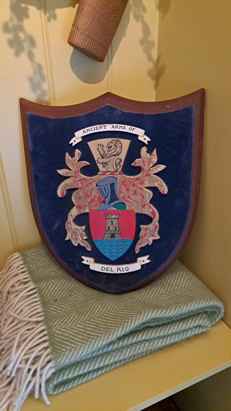Antiek wapenschild, Ophalen of Verzenden, Landmacht, Nederland