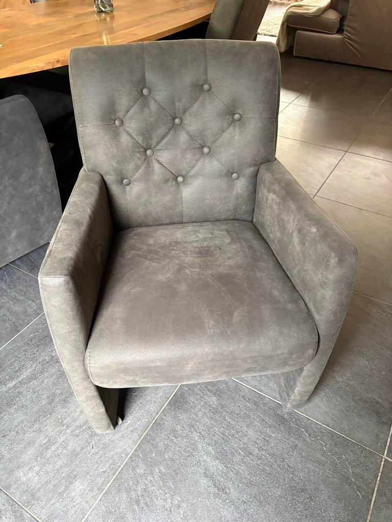 6 Goossens eetkamerstoelen ‘Olivier’ - Zo goed als nieuw, Huis en Inrichting, Ophalen of Verzenden, Zo goed als nieuw, Vijf, Zes of meer stoelen