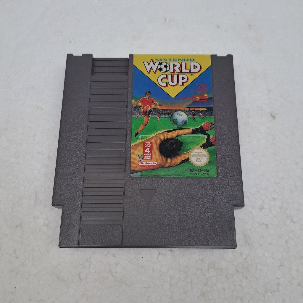 vintage Nintendo NES World cup 1985, Spelcomputers en Games, Games | Nintendo NES, Gebruikt, 1 speler, Ophalen of Verzenden, Sport
