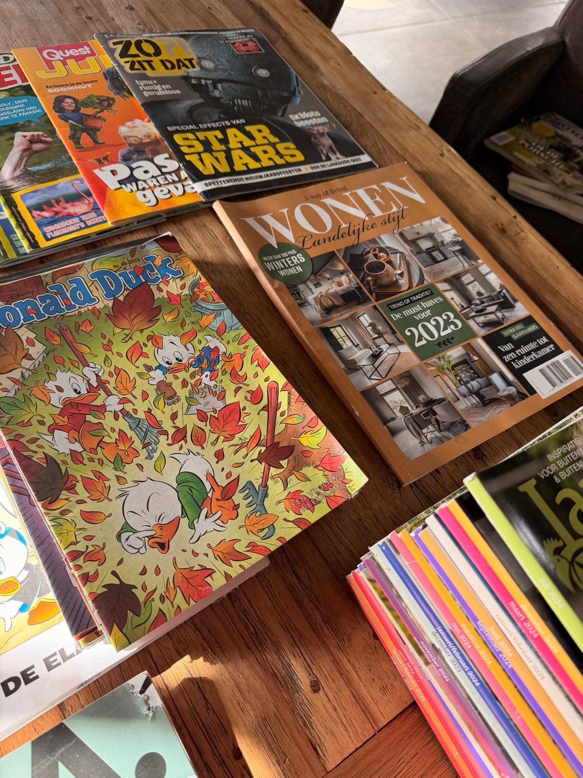 Diverse tijdschriften: Linda, Donald Duck, Landleven en meer, Ophalen, Gelezen, Overige typen
