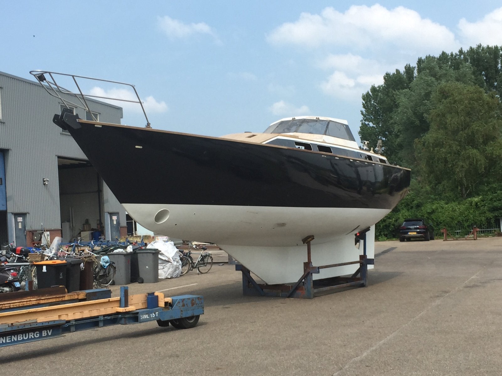Callisto 40 415 Zeilboot Project, Watersport en Boten, Ophalen, Overige merken, Gebruikt, Staal