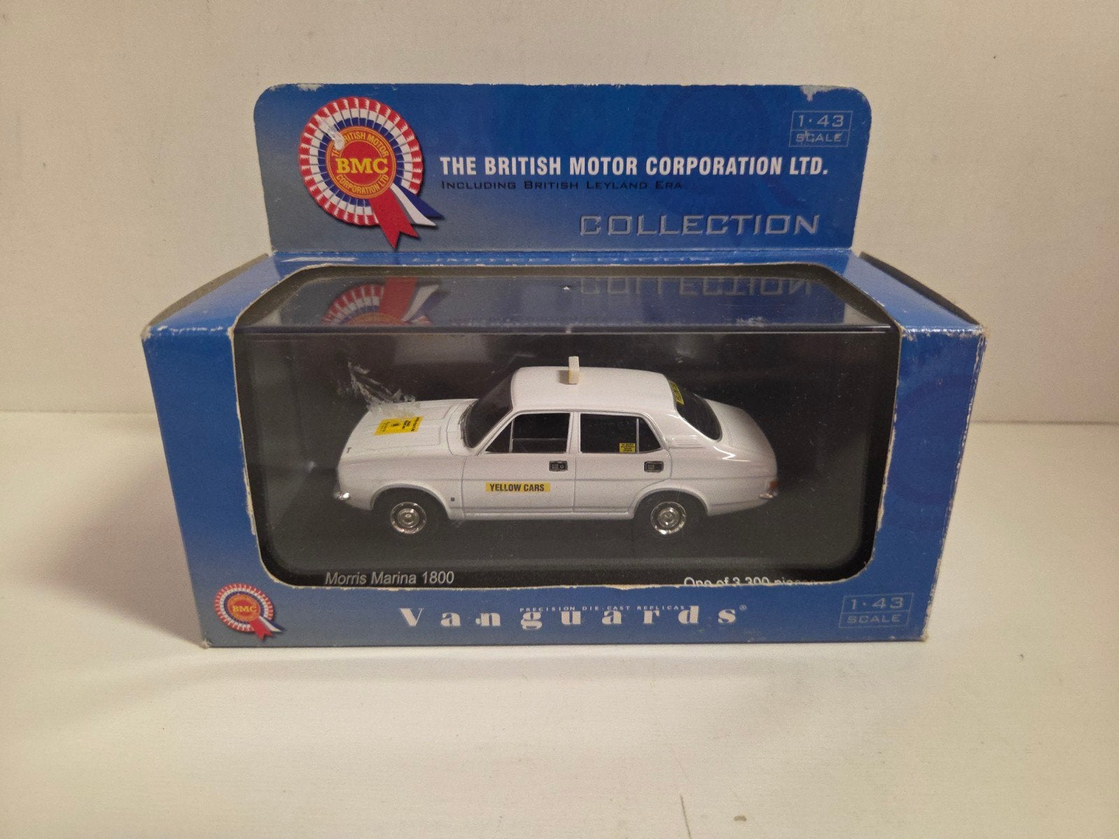 Vanguards Morris Marina Yellow Cars Leicester, Overige merken, Auto, ., Ophalen of Verzenden