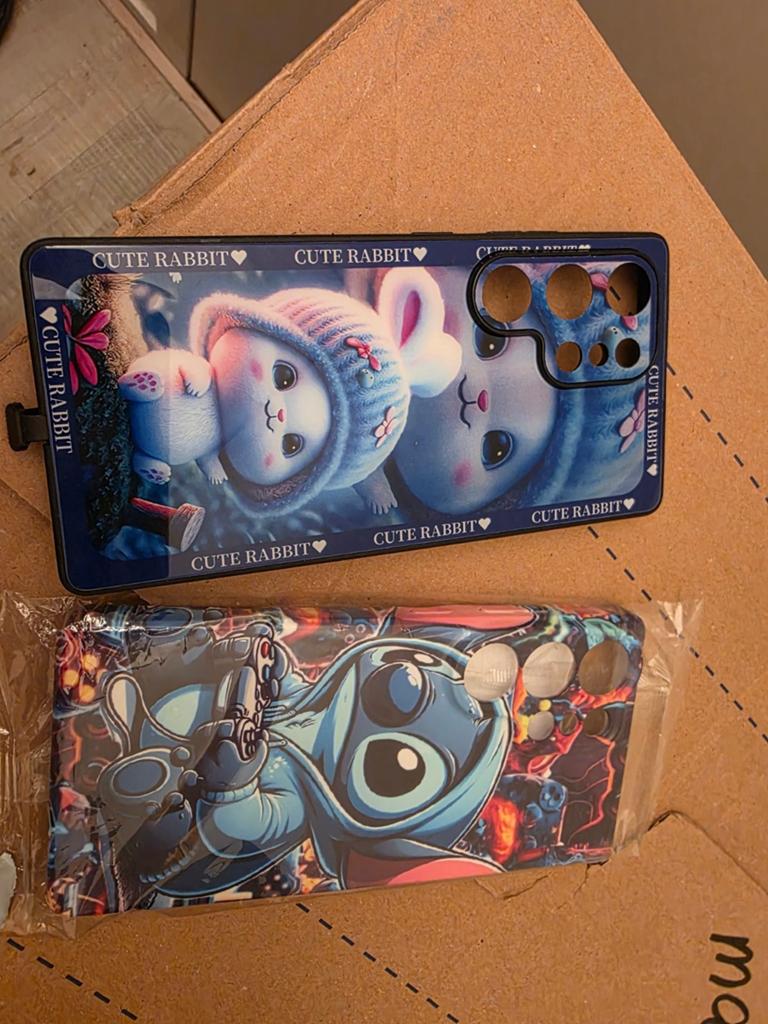 Telefoonhoesjes met 'Cute Rabbit' en 'Stitch' design, Ophalen of Verzenden, Nieuw