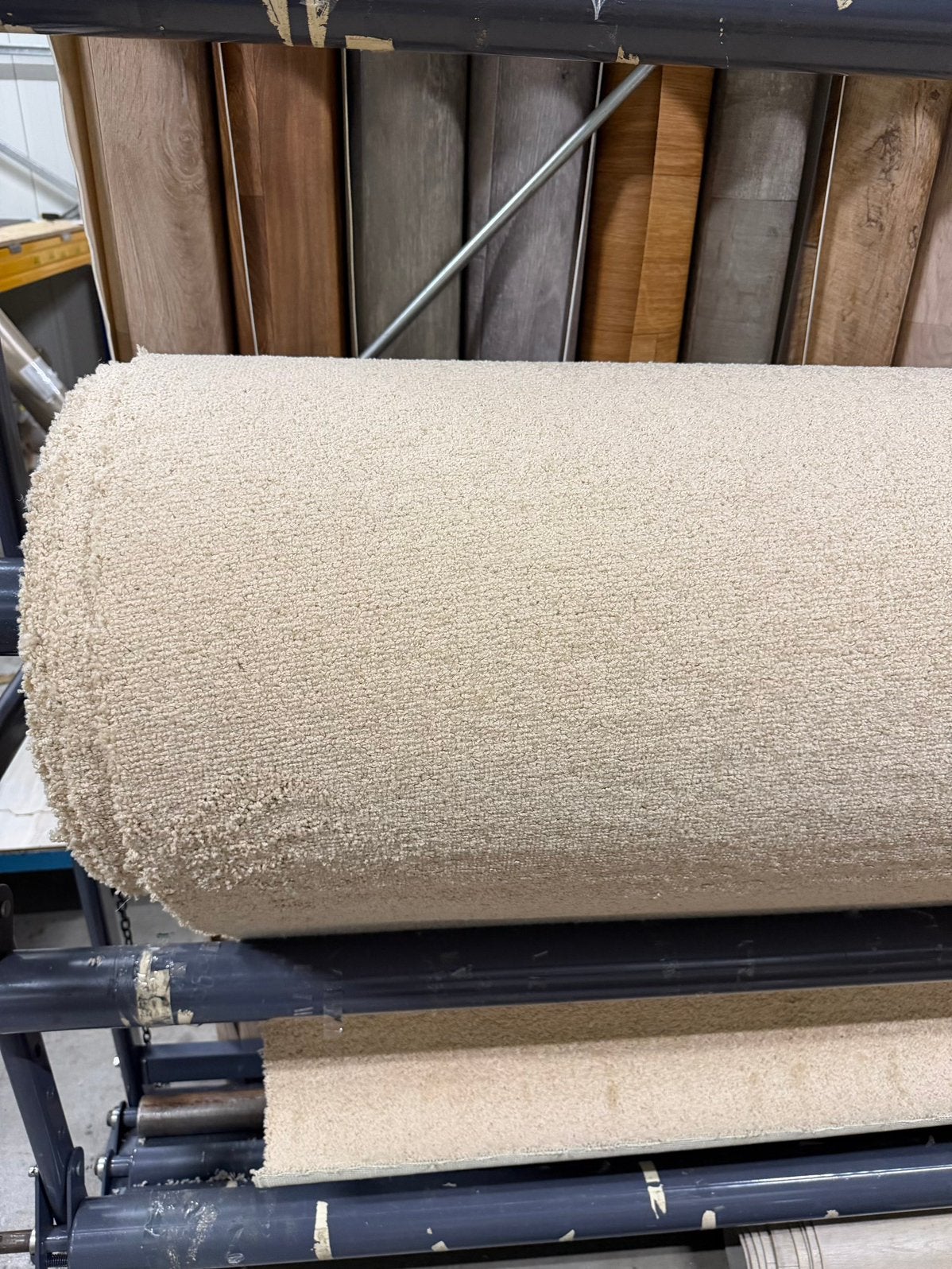 Actie Tapijt Licht Beige van de Rol | 400cm Breed, Ophalen, 75 m² of meer, Beige, Nieuw
