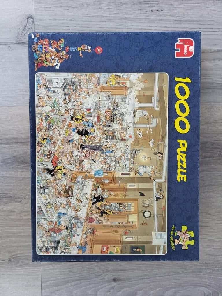Jan van haasteren puzzel, Ophalen, 500 t/m 1500 stukjes, Zo goed als nieuw