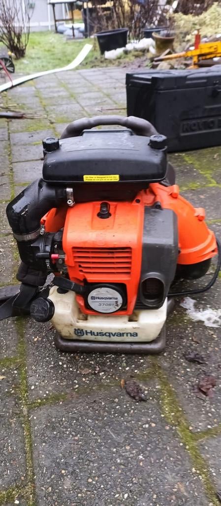 Husqvarna 125BT Bladblazer - Krachtig en Betrouwbaar, Tuin en Terras, Benzine, Gebruikt, Ruggedragen, Ophalen of Verzenden