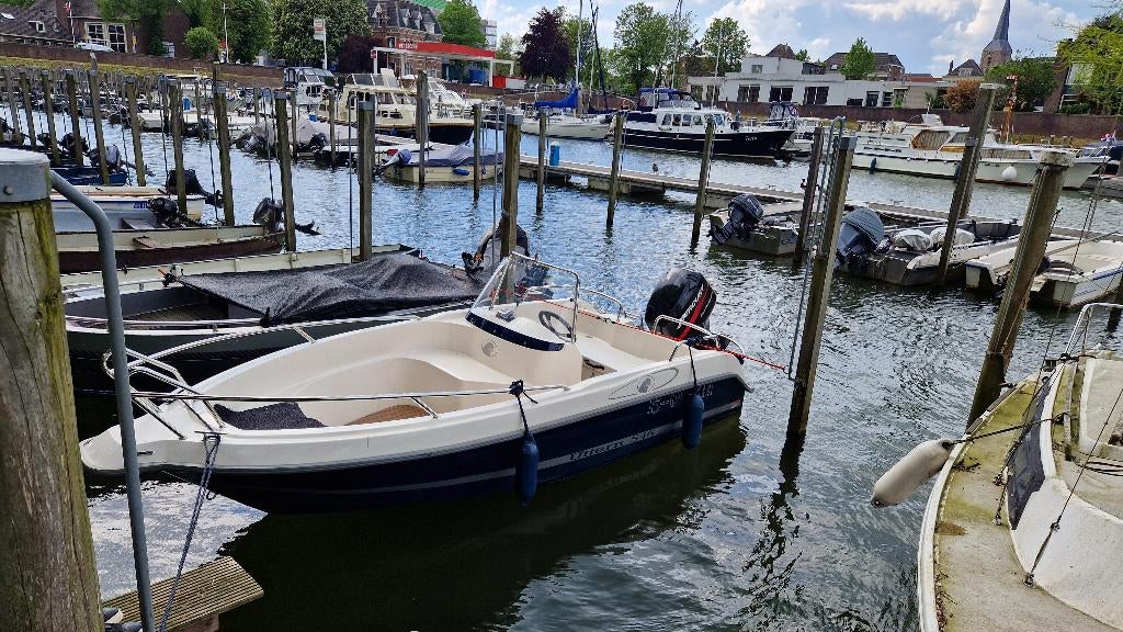 Uttern S46 Exclusive 2007 | Mercury 60PK EFI | Trailer 2022, Watersport en Boten, Ophalen, Gebruikt, 3 tot 6 meter, Buitenboordmotor