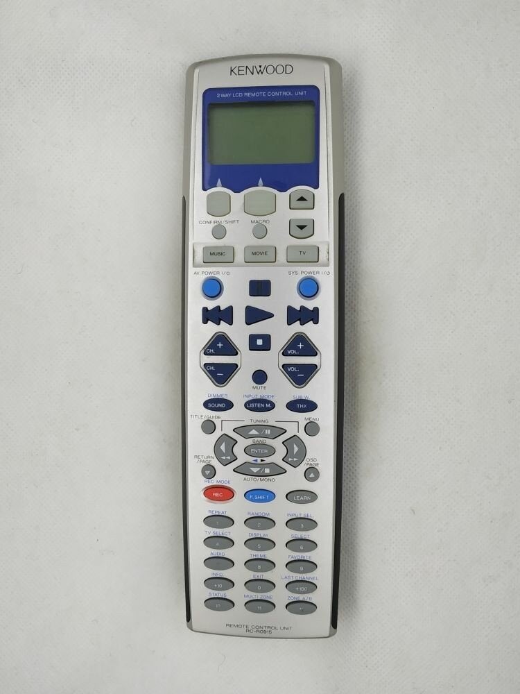 Gevraagd kenwood afstandsbediening, Audio, Tv en Foto, Afstandsbedieningen, Ophalen of Verzenden, Zo goed als nieuw, Origineel