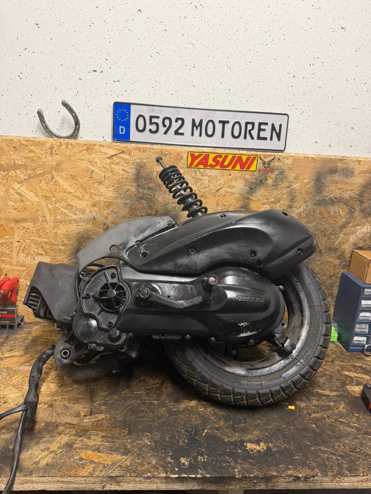 Piaggio skr lx blok DD Optie, Ophalen of Verzenden, Zo goed als nieuw, Blok, Piaggio