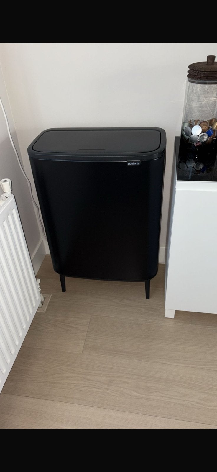 Brabantia prullenbak maat M, Ophalen of Verzenden, Zo goed als nieuw