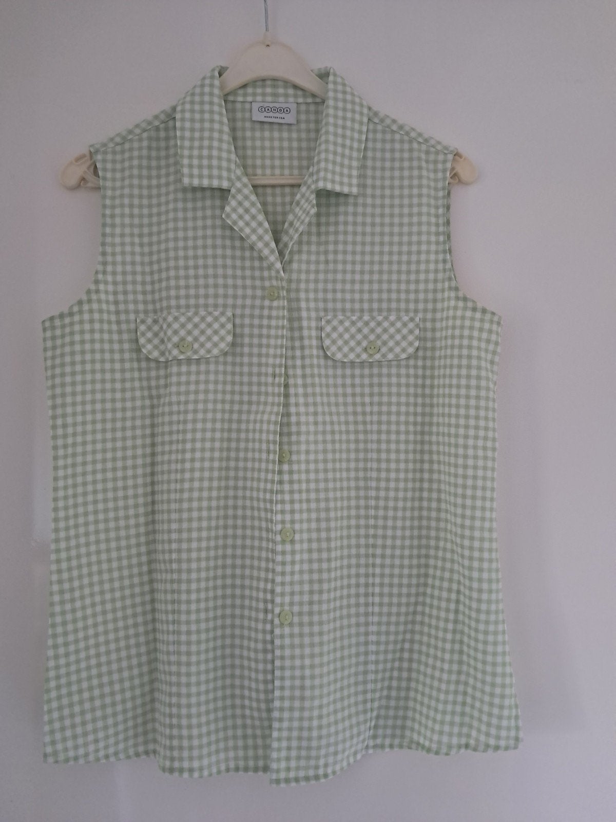 Twee mouwloze blouses maat 40 z.g.n., Ophalen of Verzenden, Zo goed als nieuw, Maat 38/40 (M), Meerkleurig