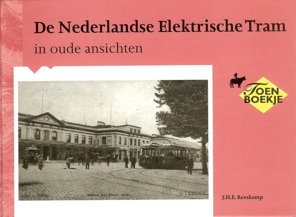 De Nederlandse Elektrische Tram oude ansichten - TOEN-boekje, Ophalen of Verzenden, Zo goed als nieuw