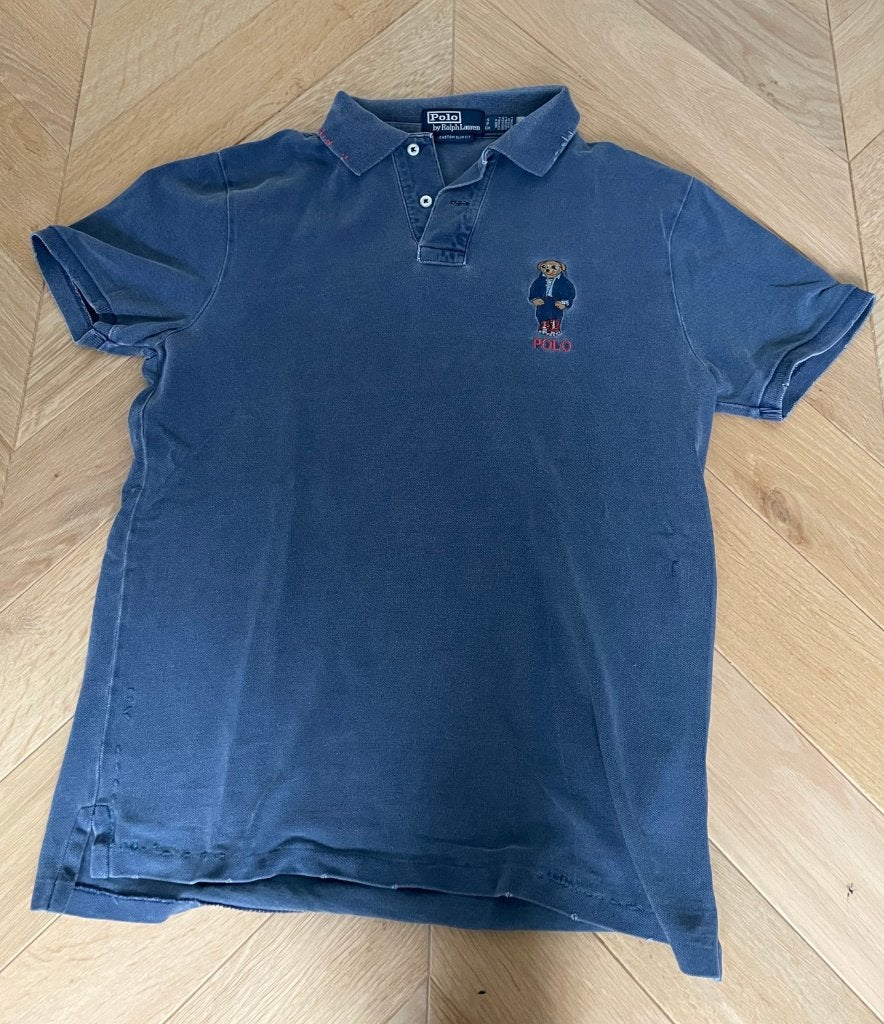 Ralph Lauren polo S, Kleding | Heren, Blauw, Ophalen of Verzenden, Polo Ralph Lauren, Gedragen