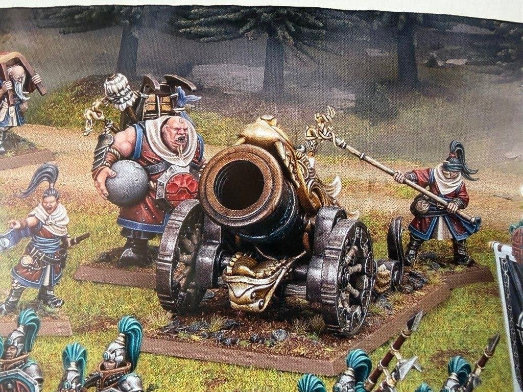 Cathay – Grand Cannon & Fire Rain Rocket Battery, Hobby en Vrije tijd, Wargaming, Ophalen of Verzenden, Nieuw, Warhammer, Figuurtje(s)