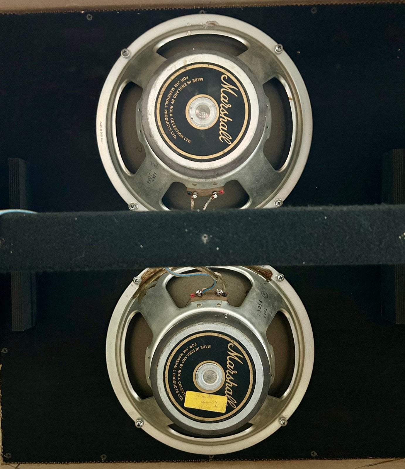 Celestion G12-65 set uit 1980, Muziek en Instrumenten, Ophalen, Gebruikt, 50 tot 100 watt