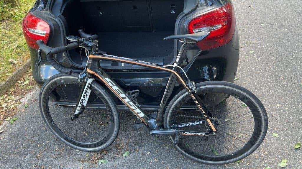 Sensa Calabria racefiets Shimano ultegra Di2, Gebruikt, Carbon, Overige maten, Meer dan 20 versnellingen