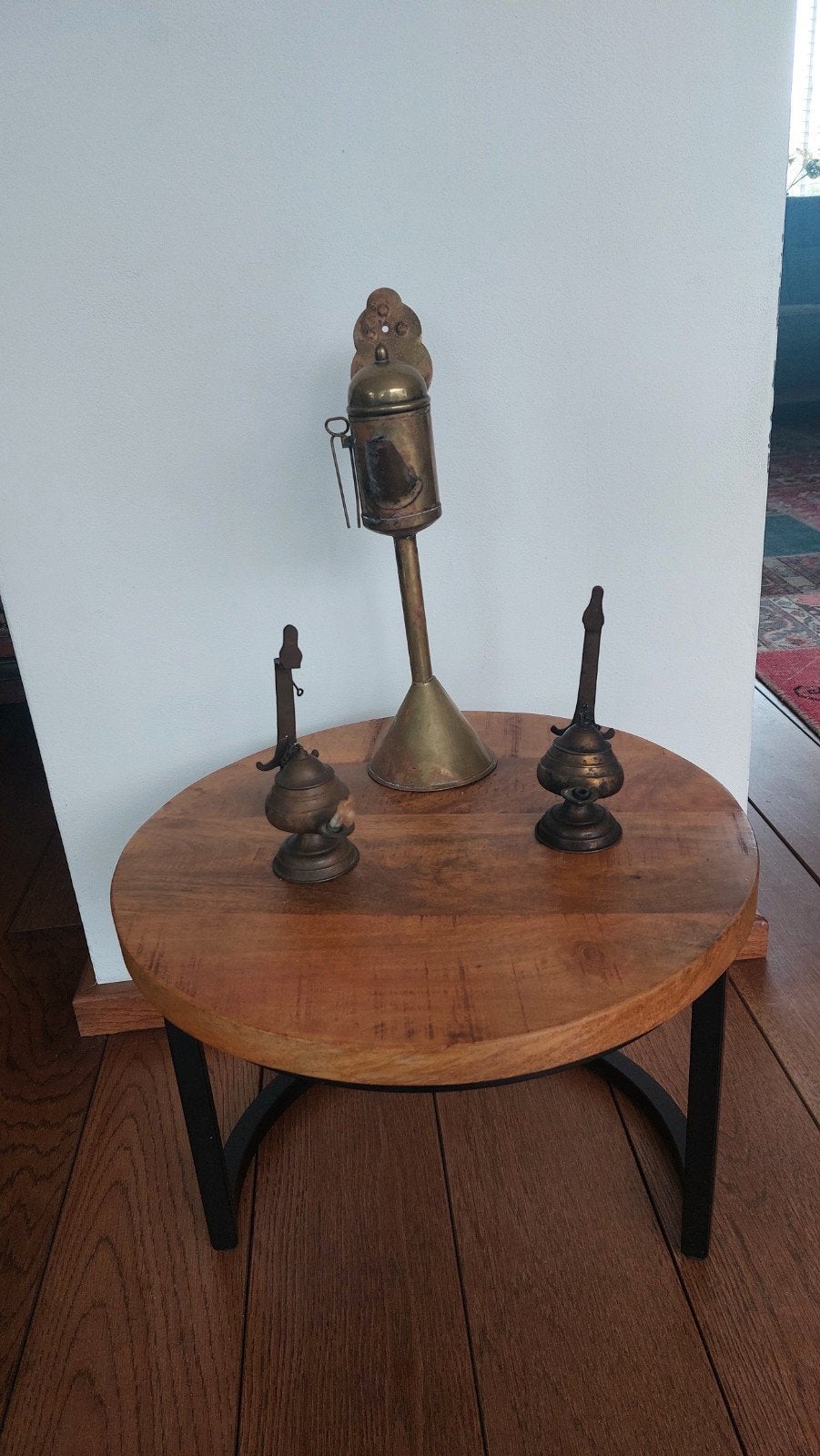 Koperen Snotneus, Antiek en Kunst, Antiek | Lampen, Ophalen of Verzenden