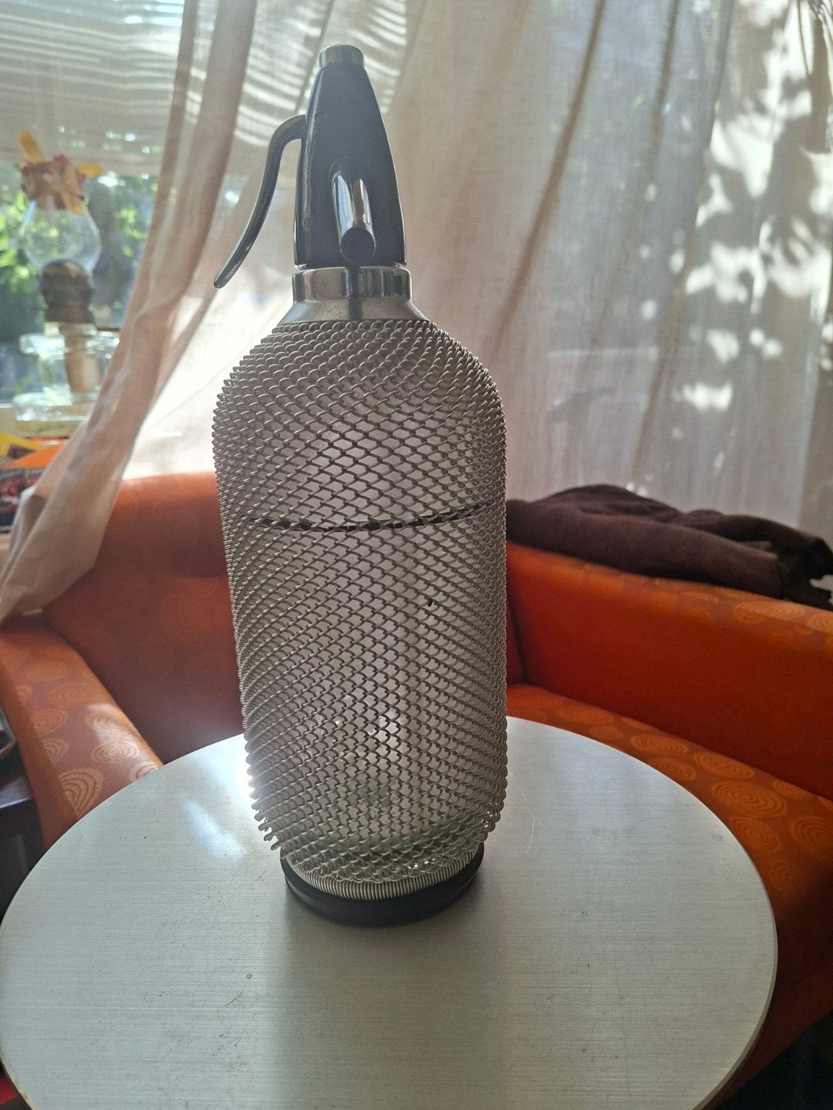 Vintage sifon soda frisdrank spuitfles izgs, Huis en Inrichting, Keuken | Potten en Pannen, Ophalen of Verzenden, Zo goed als nieuw