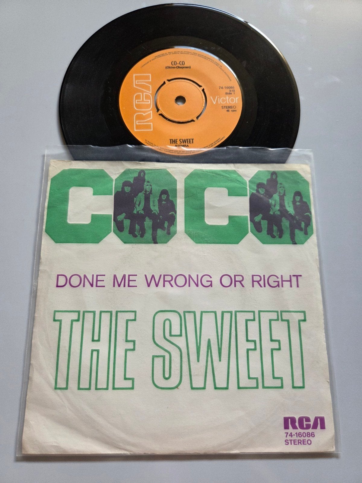 Co-Co - The sweet, Gebruikt, 7 inch, Single, Ophalen of Verzenden