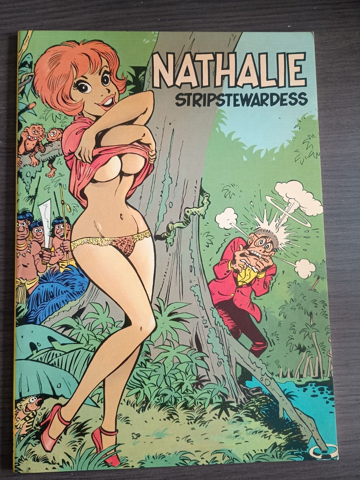 Nathalie strip stewardess, Boeken, Eén stripboek, Ophalen of Verzenden, Zo goed als nieuw