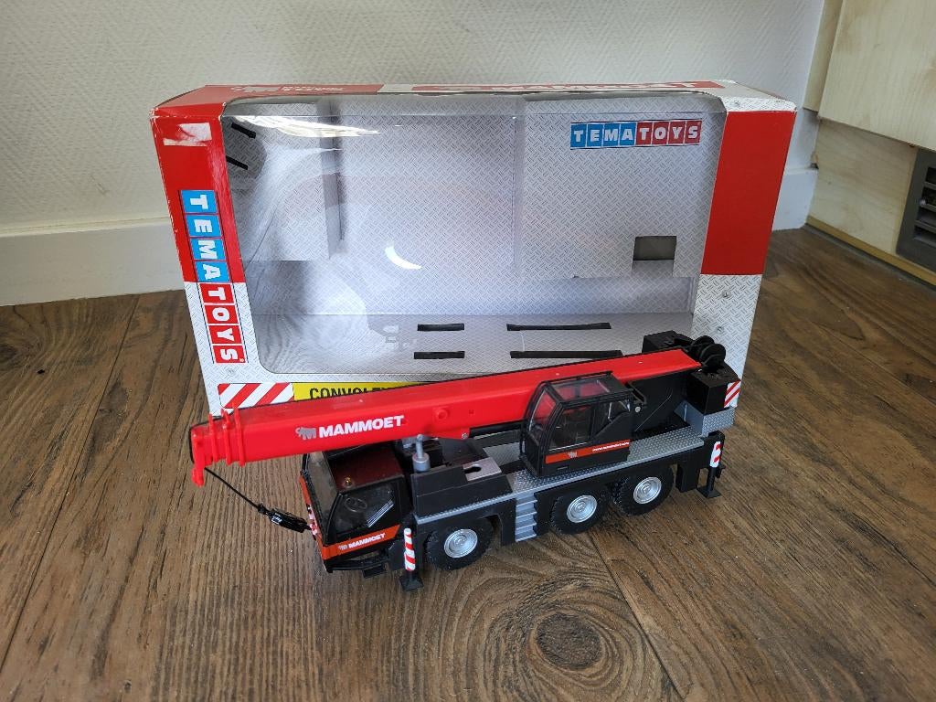 Mammoet kraan. 1:64. TEMATOYS.  incl doos., Overige merken, 1:50 of kleiner, Auto, Nieuw
