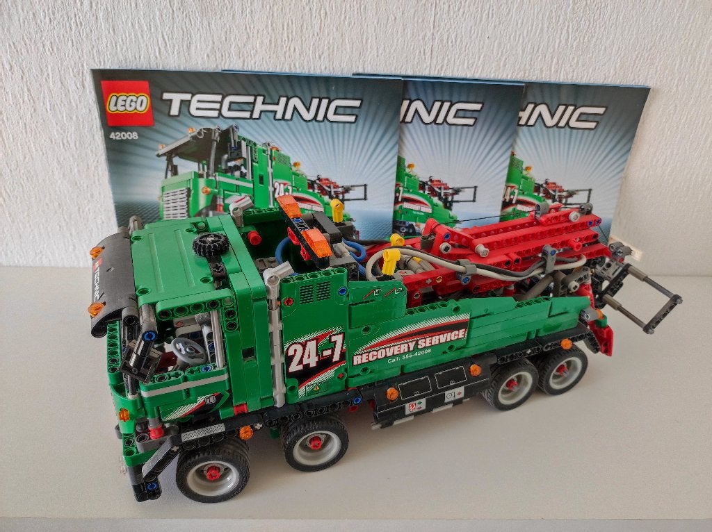 LEGO 42008 - Sleepwagen, Lego, Compleet, Ophalen of Verzenden, Zo goed als nieuw