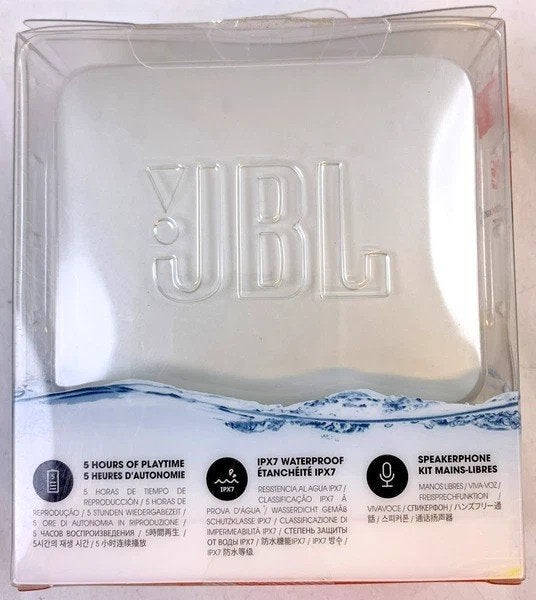 JBL Go 2 Bluetooth Speaker L1mburg 75 Editie Wit Waterdicht, Coolsingel 104, 3011 AG Rotterdam, Netherlands, JBL, Verzenden, Overige typen