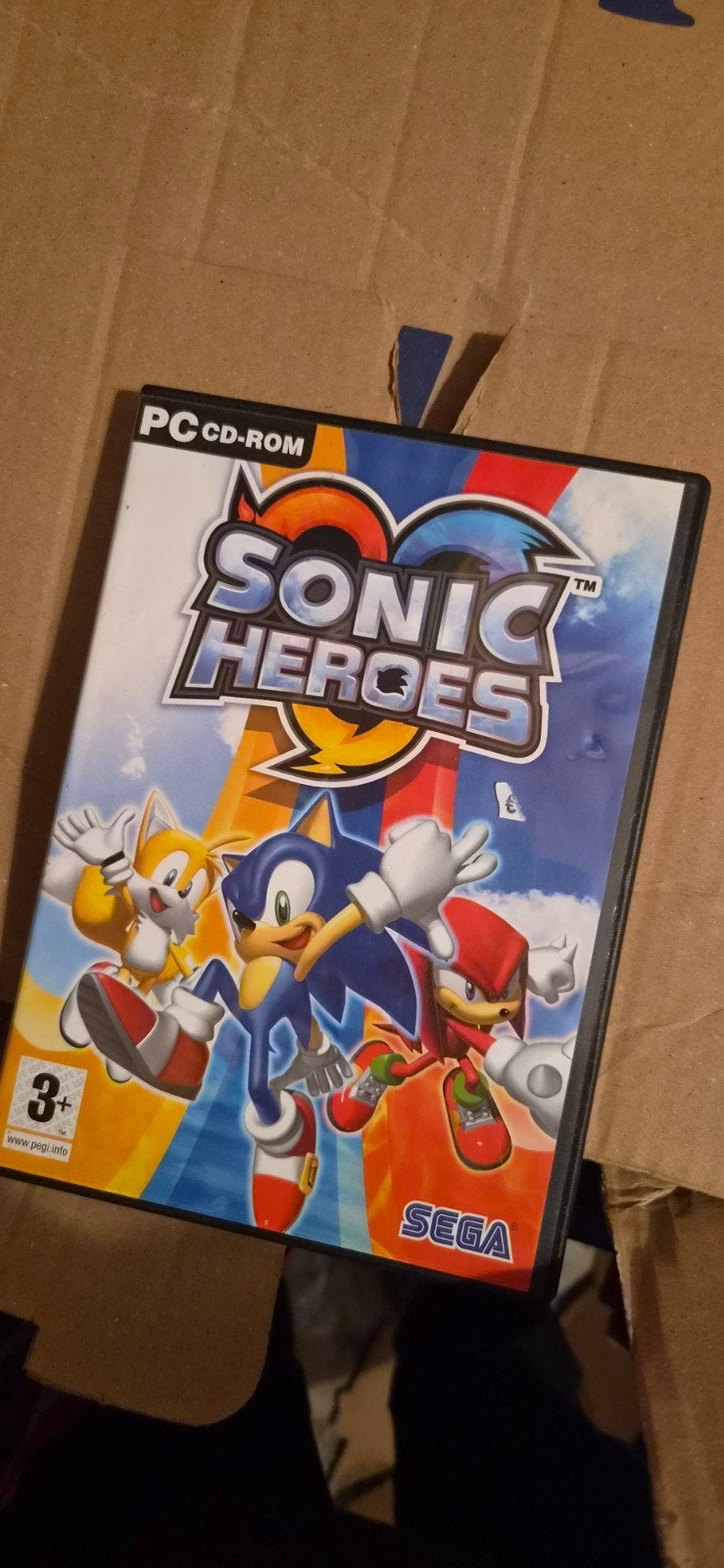 Sonic Heroes PC CD-ROM, Avontuur en Actie, Gebruikt, 1 speler, Ophalen of Verzenden